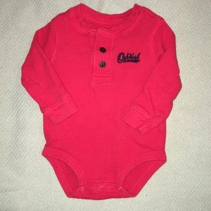 Osh Kosh 9M Thermal Onesie